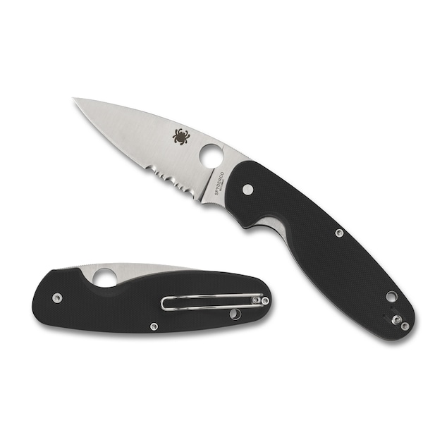 Spyderco 2024 Spyderco Emphasis G-10 Black Combo - SPY-C245GPS