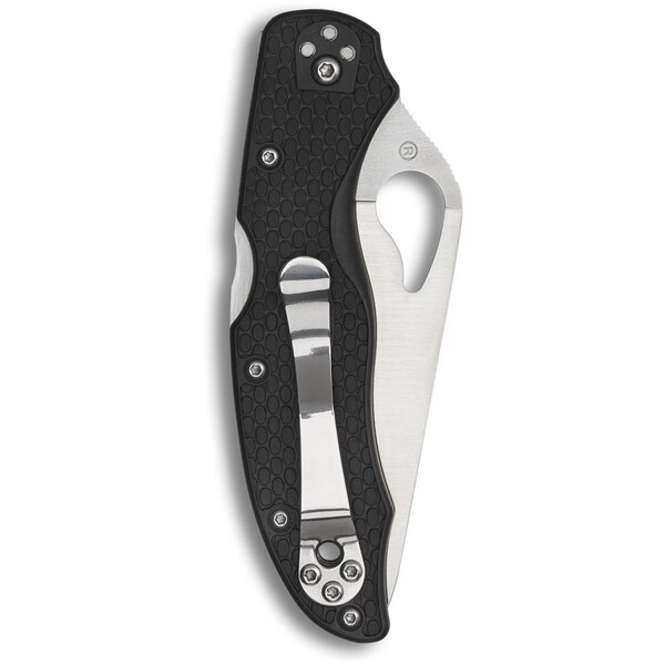 Spyderco 2024 Spyderco, Reveal V4, Harrier 2, Black Frn, Plain Edge - SPY-BY01PBK2
