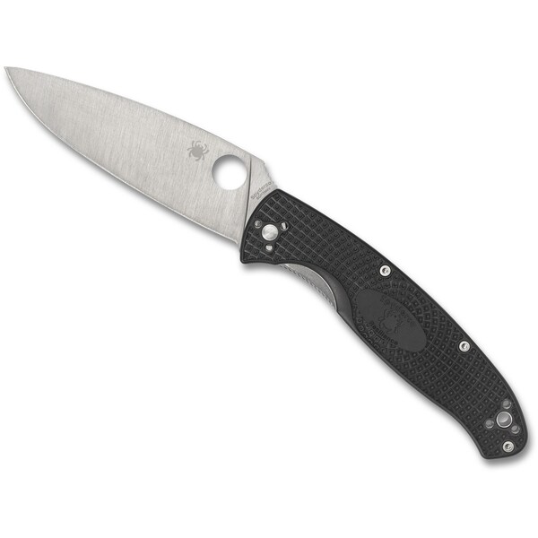 Spyderco 2024 Spyderco Reveal 8 Resilience, Lightweight Black, Plain - SPY-C142PBK