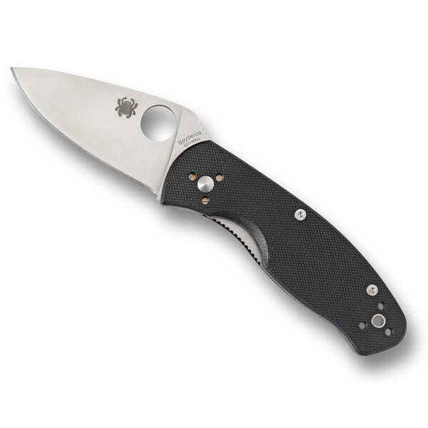 Spyderco 2024 Spyderco Persistence G-10 Black Plain - SPY-C136GP