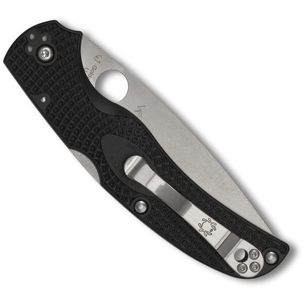 Spyderco 2024 Spyderco Reveal 13 Native Chief Black Lightweight, Combo Edge - SPY-C244PSBK
