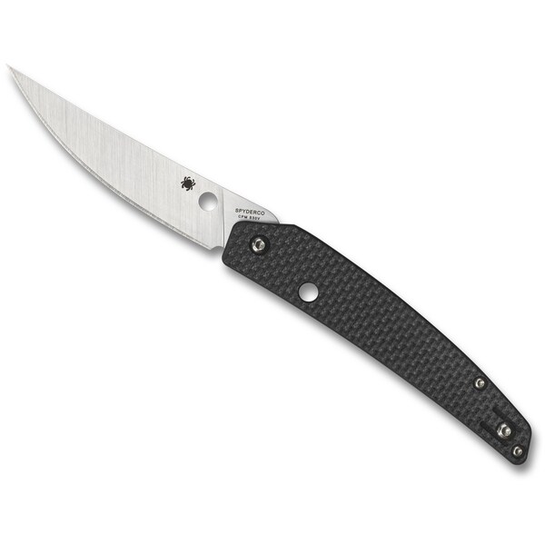 Spyderco 2024 Spyderco Ikuchi Carbon Fiber Plain - SPY-C242CFP