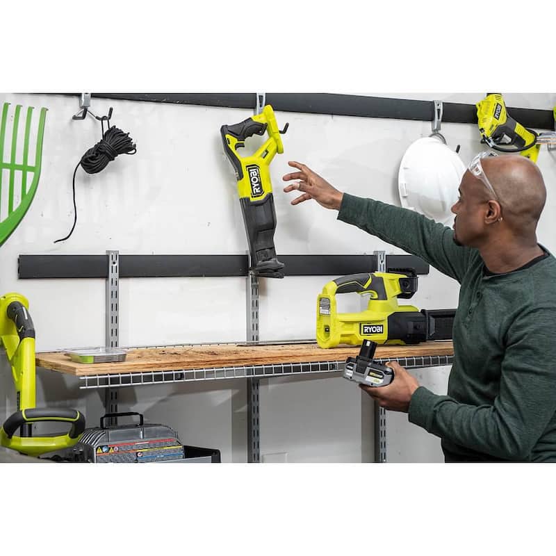 Sierra reciproca inalámbrica sin escobillas de 18V RYOBI ONE+ HP (herramienta solamente) - PBLRS01B