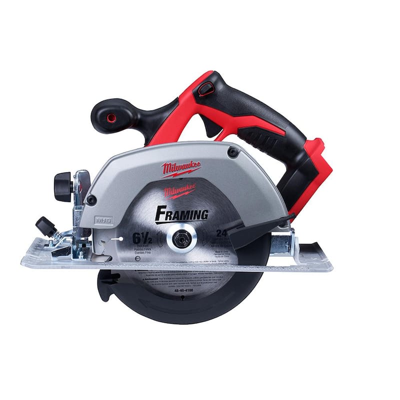 Sierra circular inalámbrica Milwaukee M18 18V de ion de litio de 6-1/2 pulgadas (Herramienta solamente) - 2630-20