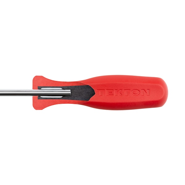 Tekton Long Hard-Handle Screwdriver Set, 4-Piece (#1-#2, 1/4-5/16 in.) - DRV42014