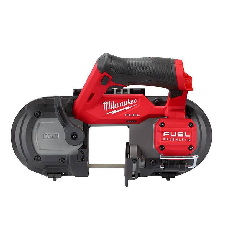 Sierra de cinta compacta inalámbrica Milwaukee M12 FUEL 12V de iones de litio (solo herramienta) - 2529-20