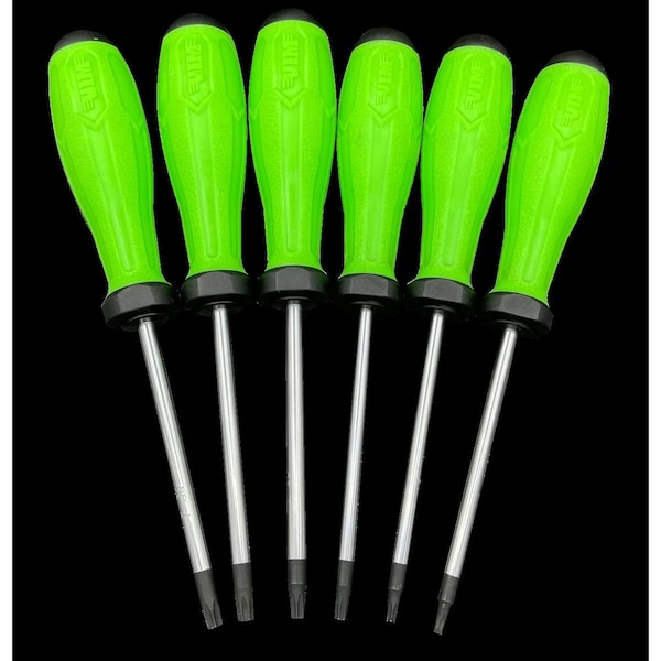 Homecare Products TX100 Torx Screwdriver Set - 6 Piece - HO3638095
