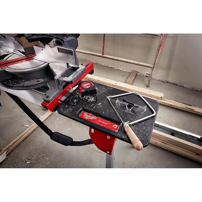 Sierra ingleteadora compuesta deslizante de bisel doble sin escobillas Milwaukee M18 FUEL 18V de 7-1/4 pulgadas de iones de litio inalámbrica (herramienta única) - 2733-20