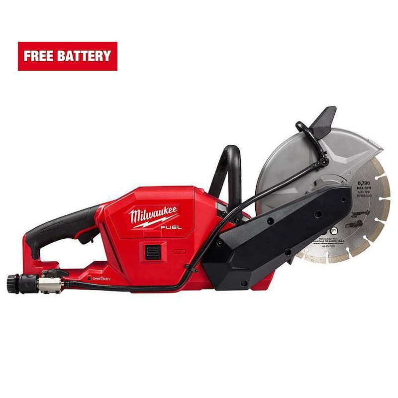 Milwaukee M18 FUEL ONE-KEY Sierra para cortar sin escobillas de 18V de ion de litio inalámbrica de 9 pulgadas (Herramienta únicamente) - 2786-20