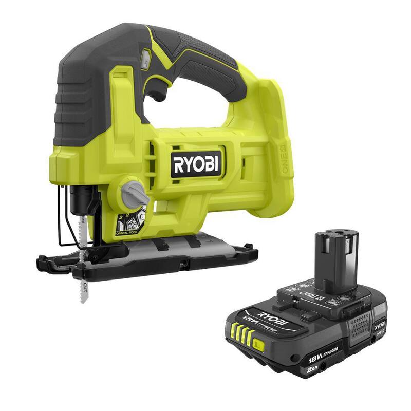 Sierra de calar inalámbrica RYOBI ONE+ 18V con batería de 2.0 Ah - PCL525B-PBP006