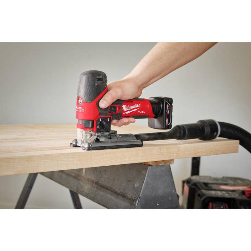 Sierra de calar inalámbrica Milwaukee M12 12V Fuel de iones de litio (solo herramienta) - 2545-20