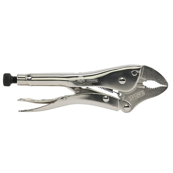 Eagle Grip By Malco 10 Curved Slim Jaw Locking Pliers W Wire Cutter - LP10WS