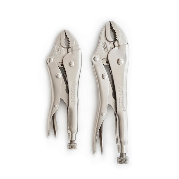 Apex Automotive Parts 7 in, 10 in Locking Plier Set 2 Pieces - CLP2SETN