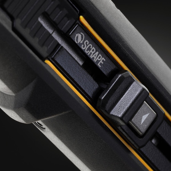 Toughbuilt 6.5" Sliding Scraper Utility Knife Black 1 pc - TB-H4S5-01-6BES