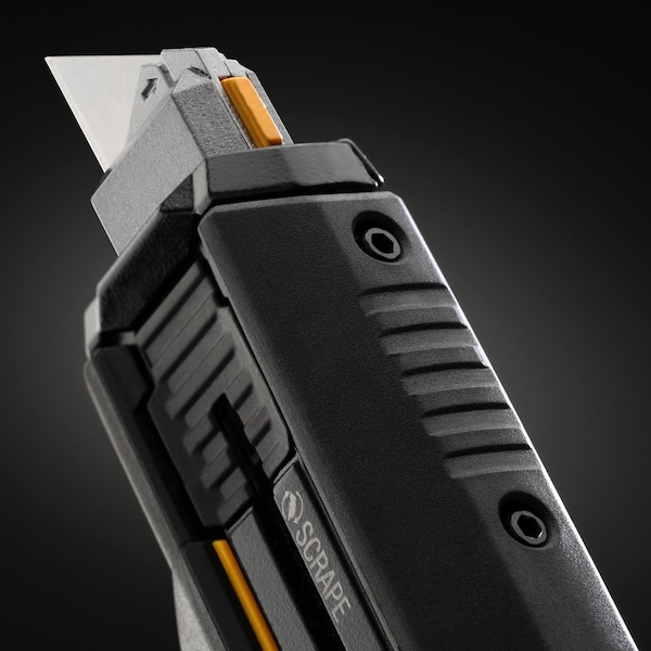 Toughbuilt 6.5" Sliding Scraper Utility Knife Black 1 pc - TB-H4S5-01-6BES