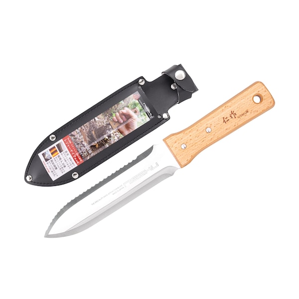 Nisaku Hori-HoriSteel Tomita Weeding Knife - NJP650