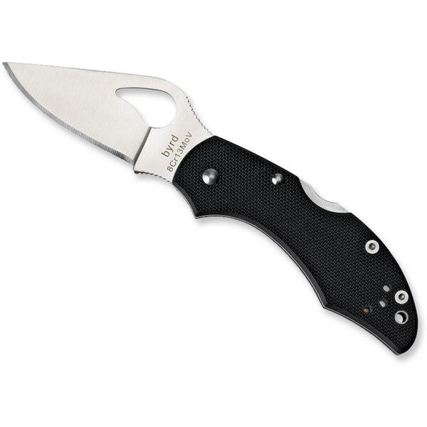 Spyderco 2024 Spyderco Robin 2 G-10 Black Plain - SPY-BY10GP2