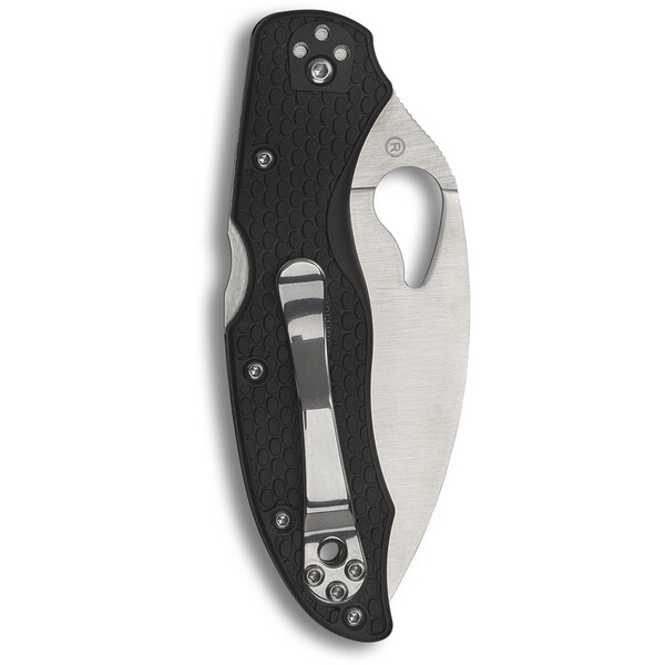 Spyderco 2023 Spyderco Reveal 9, Harrier 2 Wharncliffe, Serrated Edge - SPY-BY01SBKWC2