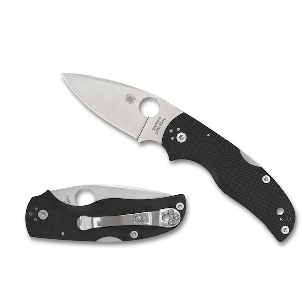 Spyderco 2024 Spyderco Native 5 G-10 Black Plain - SPY-C41GP5