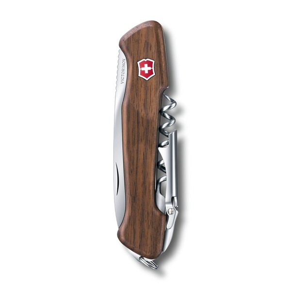 Swiss Army Brands 2024 Victorinox Wine Master With Leather Pouch Walnut 111Mm - VIC-0.9701.63