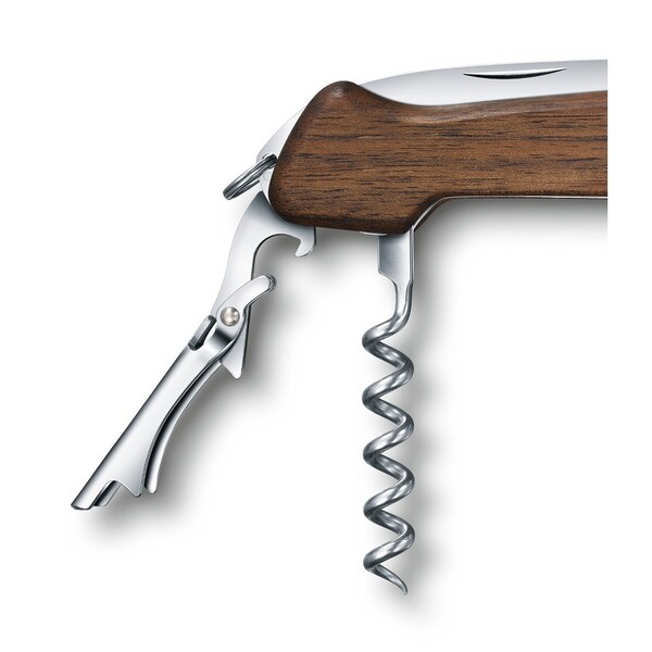 Swiss Army Brands 2024 Victorinox Wine Master With Leather Pouch Walnut 111Mm - VIC-0.9701.63