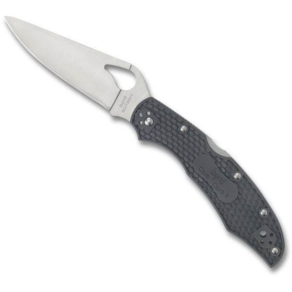 Spyderco 2023 Spyderco Cara Cara 2 Lightweight Gray Plain - SPY-BY03PGY2