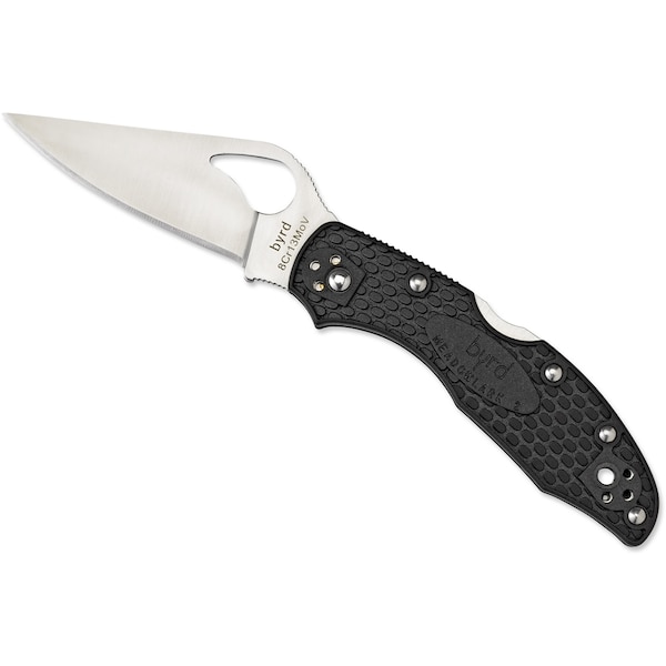 Spyderco 2024 Spyderco Meadowlark 2 Lightweight Black Plain - SPY-BY04PBK2