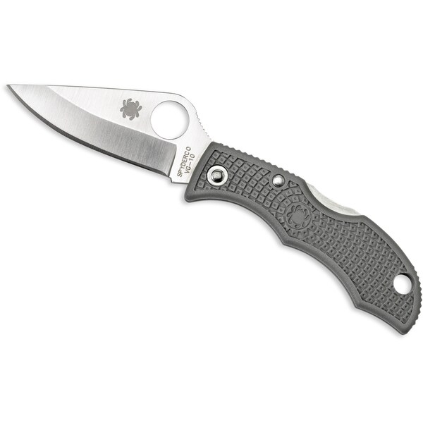 Spyderco 2024 Spyderco Ladybug 3 Lightweight Foliage Green Plain - SPY-LFGP3