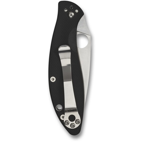 Spyderco 2024 Spyderco, Reveal V4, Astute, G-10 Black, Plain Edge - SPY-C252GP