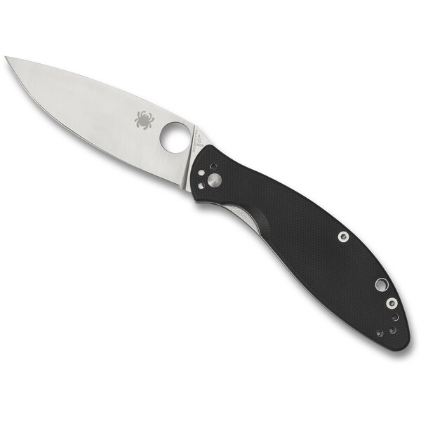Spyderco 2024 Spyderco, Reveal V4, Astute, G-10 Black, Plain Edge - SPY-C252GP