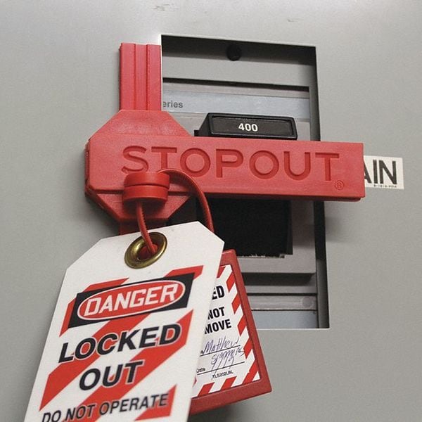 Stopout Circuit Breaker Lockout, 277/480/600V AC, 1 Poles - KDD280