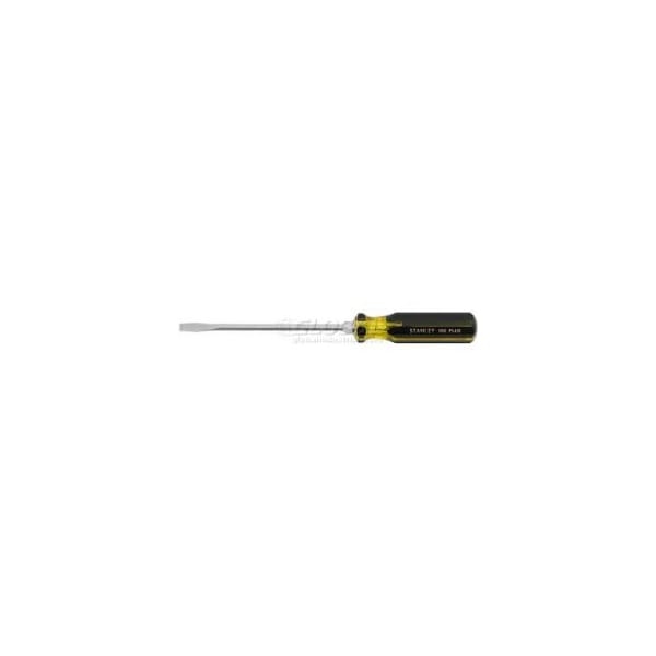 Stanley Stanley 66-013-A 100 Plus® Standard Slotted Tip Screwdriver 5/16" x 8" - 66-013-A