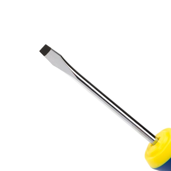 Estwing 3/16" x 4" Magnetic Slotted Tip Screwdriver with Ergonomic Handle - 42451-04