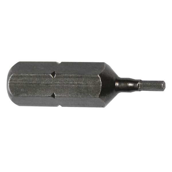 Apex Tool Group Torsion Bit, Metric, 1/4", Hex, 1.5mm, 1", PK5 - 185-1.5MM-5PK