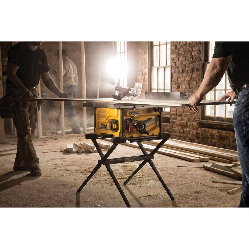 DEWALT FLEXVOLT 60V MAX Sierra de Mesa Inalámbrica sin Escobillas de 8-1/4 pulgadas Kit (Herramienta Solamente) - DCS7485B