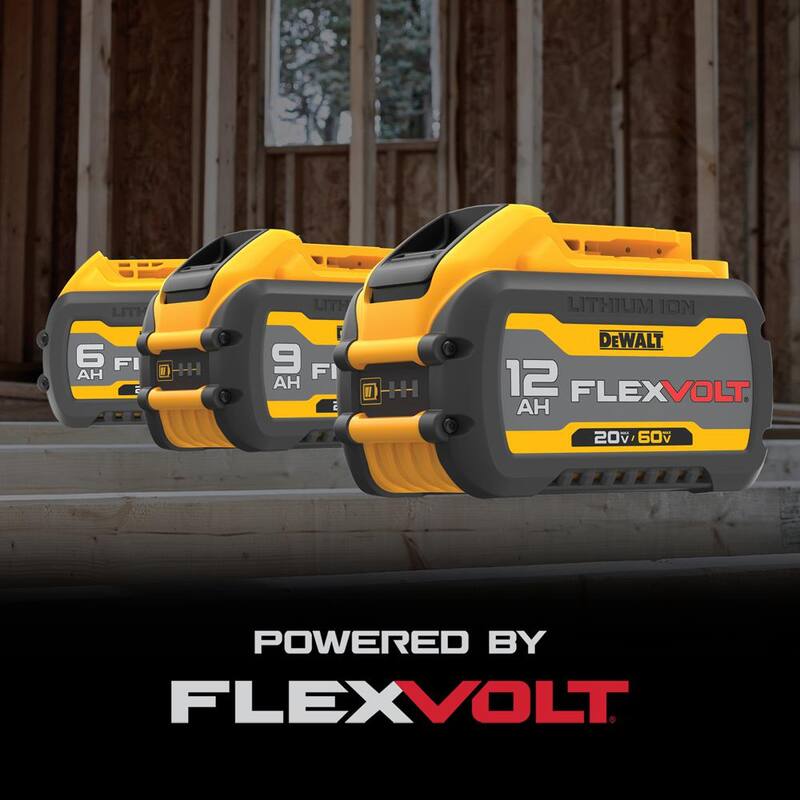Sierra ingleteadora deslizante inalámbrica DEWALT de 12 pulgadas con batería de 60V de 9.0Ah - DCS781X1