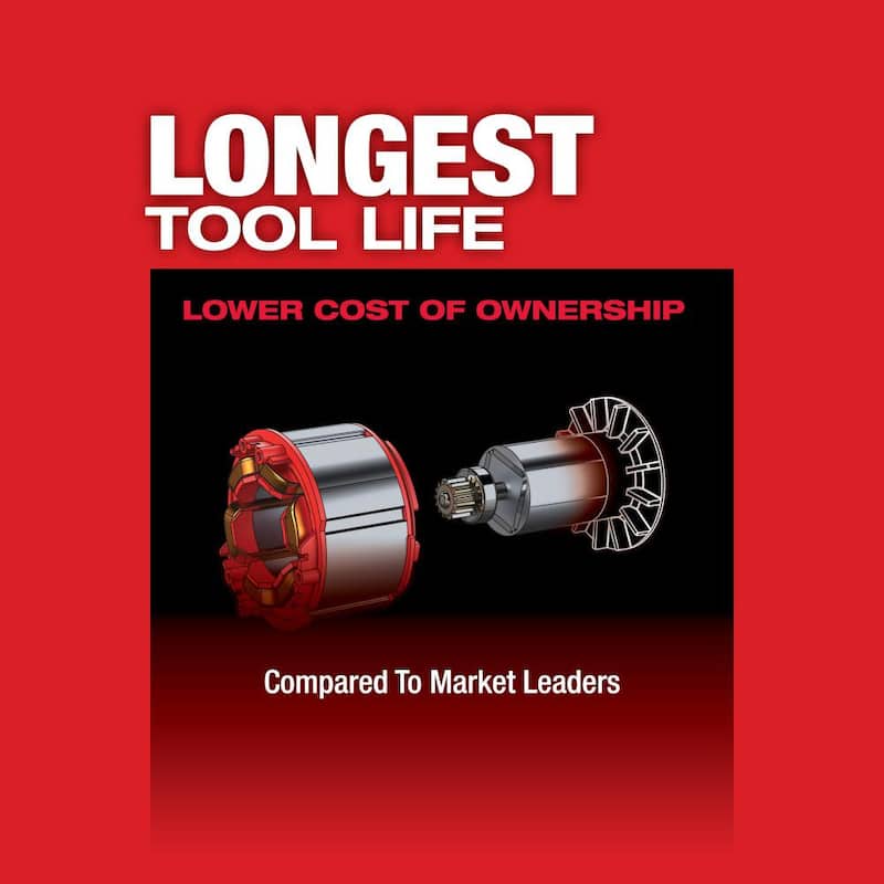 Sierra circular inalámbrica sin escobillas Milwaukee M18 FUEL de 18V de 5-3/8 pulg. para corte de metal con batería de iones de litio (solo herramienta) con hoja de sierra de metal - 2782-20