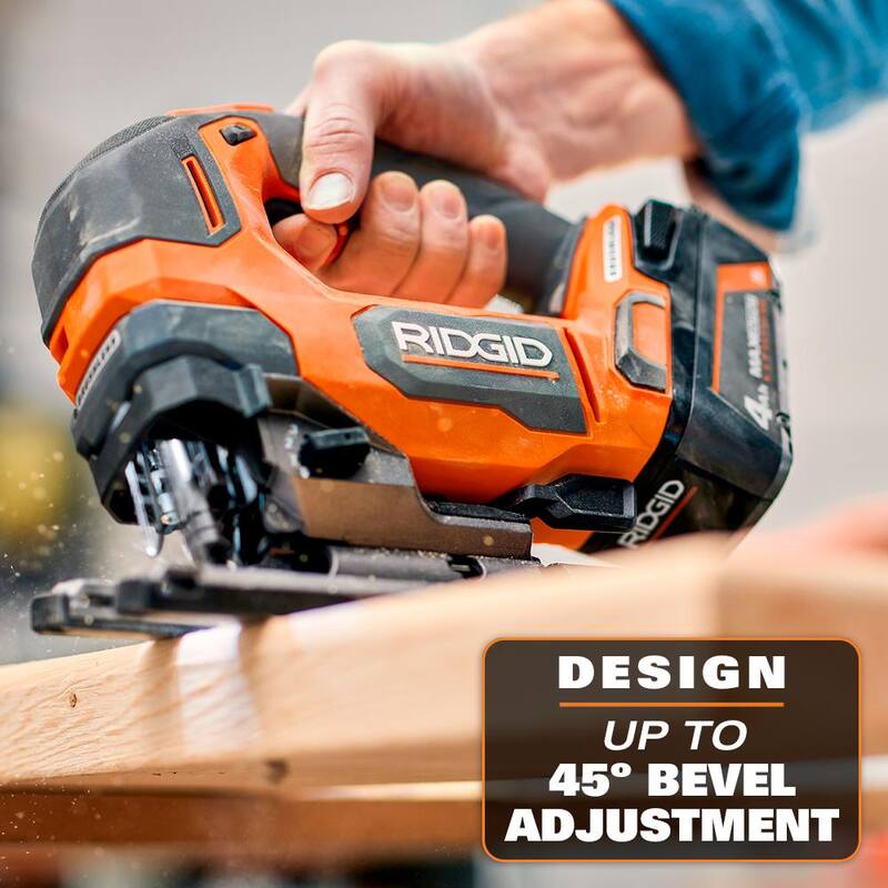 Kit Combo de 2 Herramientas Inalámbricas Brushless de 18V RIDGID con Sierra de Calar y Router (solo herramientas) - R920444SB
