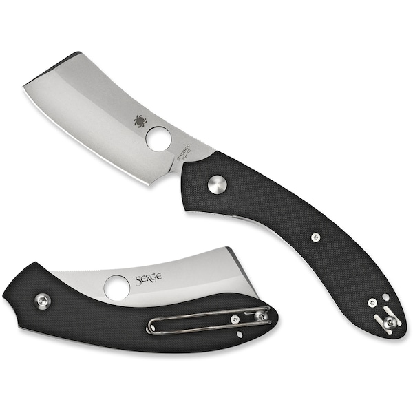 Spyderco 2024 Spyderco Roc G-10 Black Plain - SPY-C177GP