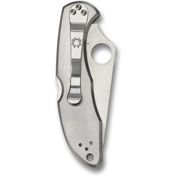 Spyderco 2024 Spyderco Delica 4 Stainless Combo - SPY-C11PS