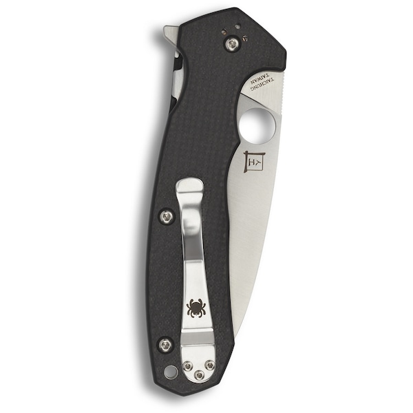 Spyderco 2024 Spyderco Amalgam Carbon Fiber/G-10 Laminate Plain - SPY-C234CFP
