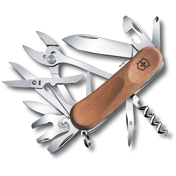 Swiss Army Brands 2024 Victorinox 2.5221.S63Us2 Evolution Wood S557 Walnut 85Mm - VIC-2.5221.S63-X1