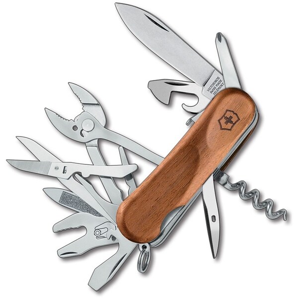 Swiss Army Brands 2024 Victorinox 2.5221.S63Us2 Evolution Wood S557 Walnut 85Mm - VIC-2.5221.S63-X1
