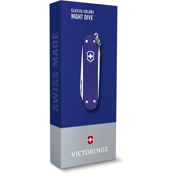 Swiss Army Brands 2024 Victorinox Classic Sd Alox, Night Dive - VIC-0.6221.222G