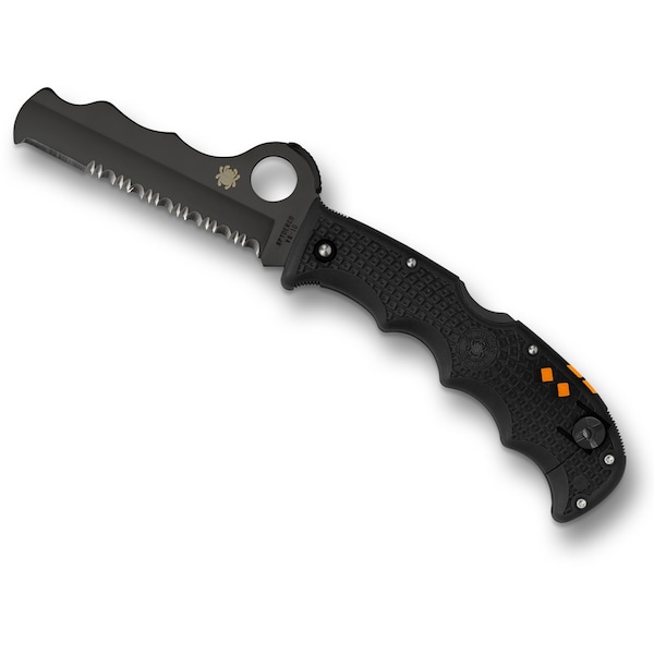 Spyderco 2024 Spyderco Assist Lightweight Black Black Blade/Carbide Tip Combo - SPY-C79PSBBK