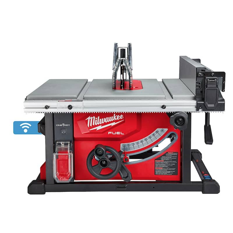 Sierra de mesa Milwaukee M18 FUEL ONE-KEY de 18 voltios y 8-1/4 pulgadas sin escobillas de iones de litio inalámbrica (herramienta solamente) - 2736-20.
