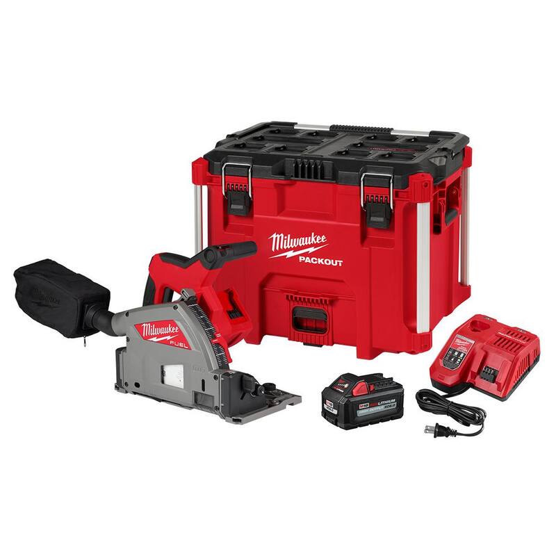 Kit Milwaukee M18 FUEL 18V de Sierra Circular Sin Escobillas 6-1/2 pulgadas con Batería 6.0 Ah - 2831-21