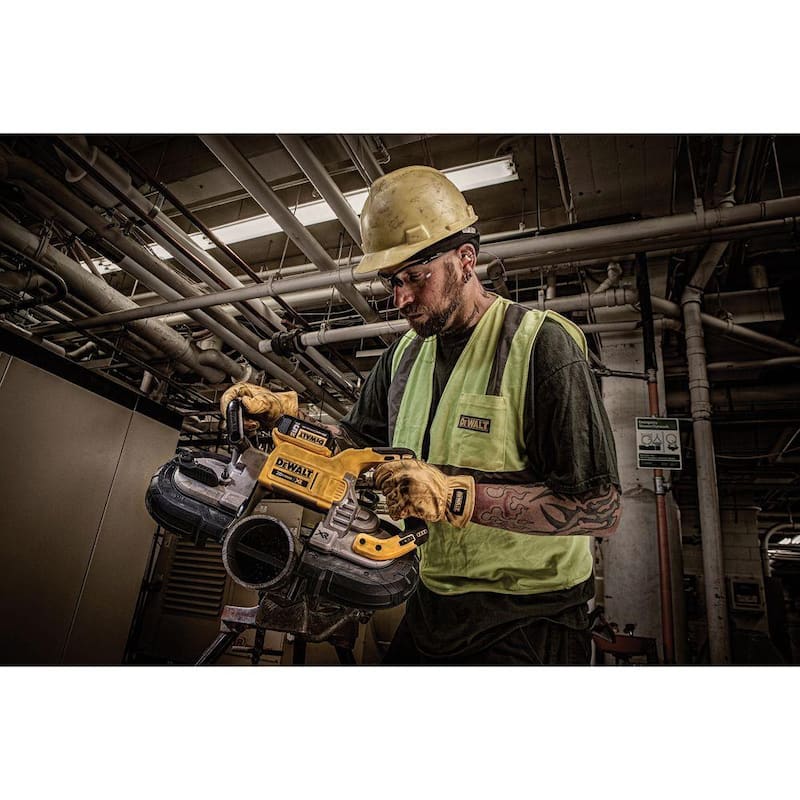 Sierra de cinta sin escobillas DEWALT 20V MAX XR inalámbrica de corte profundo (herramienta solamente) - DCS374B