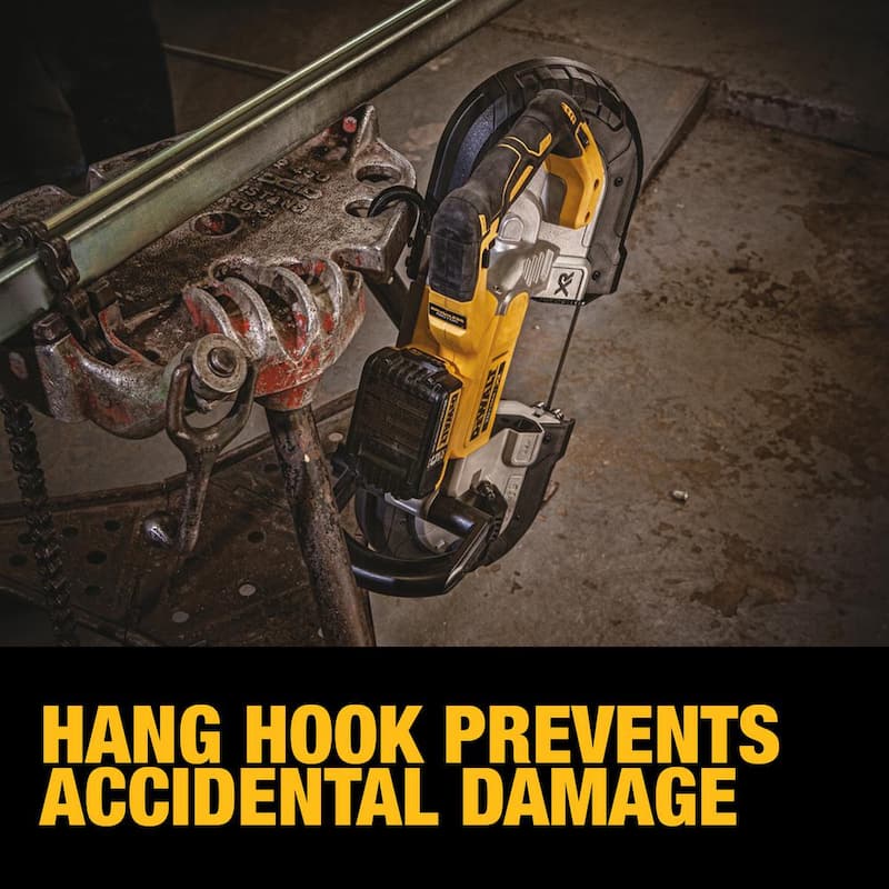 Sierra de cinta sin escobillas DEWALT 20V MAX XR inalámbrica de corte profundo (herramienta solamente) - DCS374B