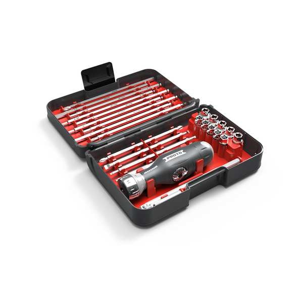Proto 9 1/2 in, Drive Size: 1/4 in , Num. of pieces:30 - J61231